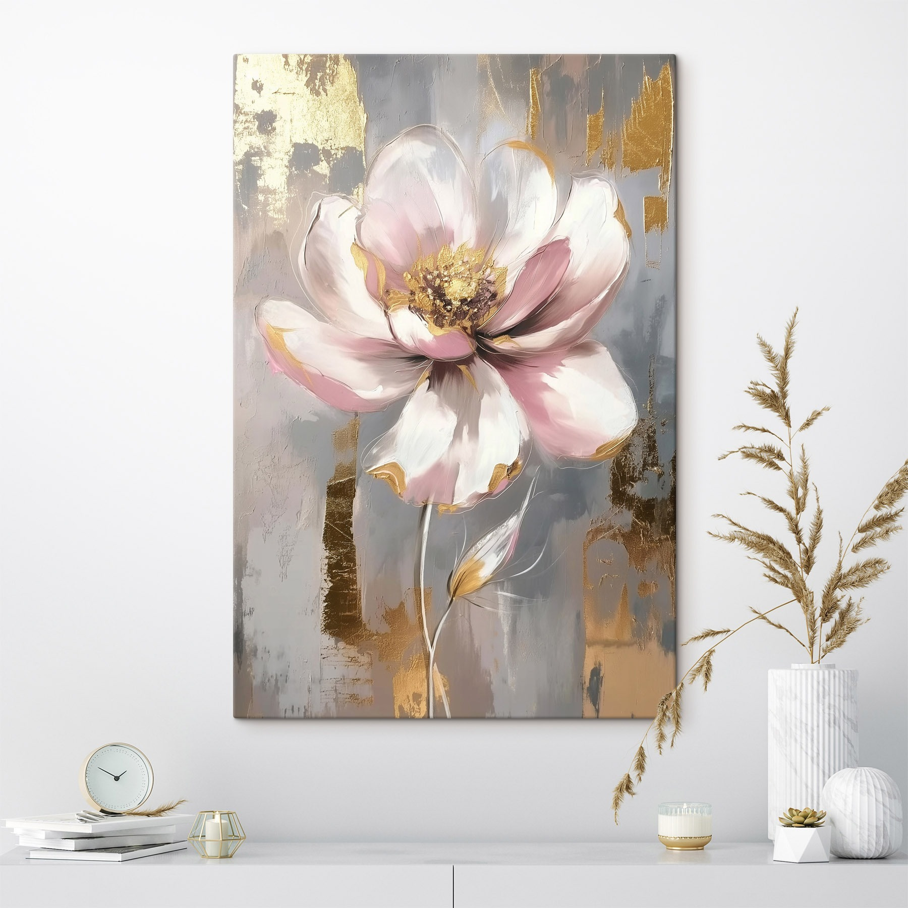 Painting of a flower Painting of a flower