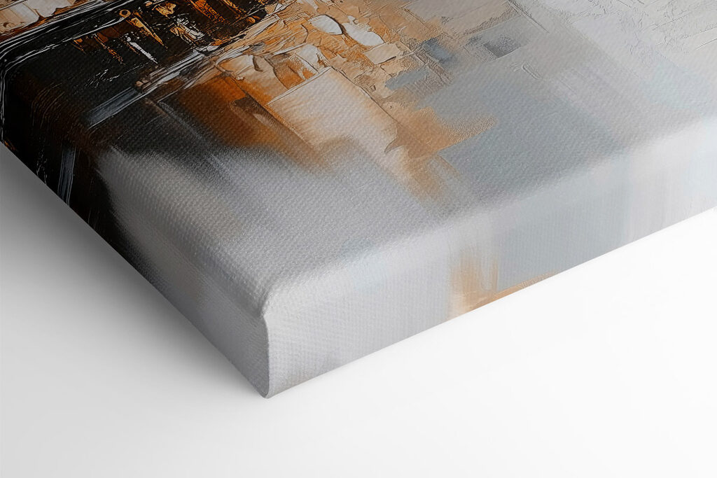 Painting of a city