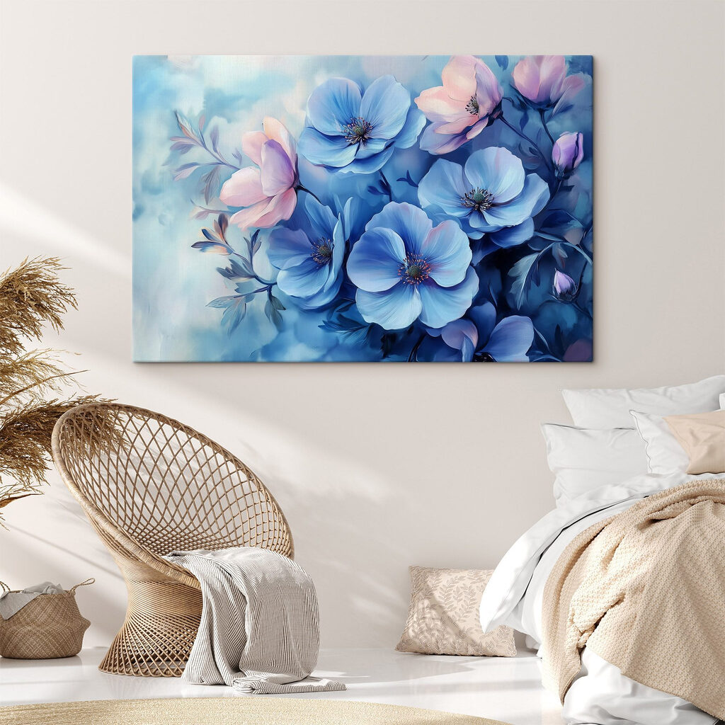 Gentle blooms in soothing hues