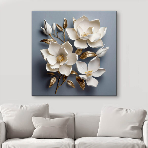 Delicate blooms on a soft backdrop Delicate blooms on a soft backdrop