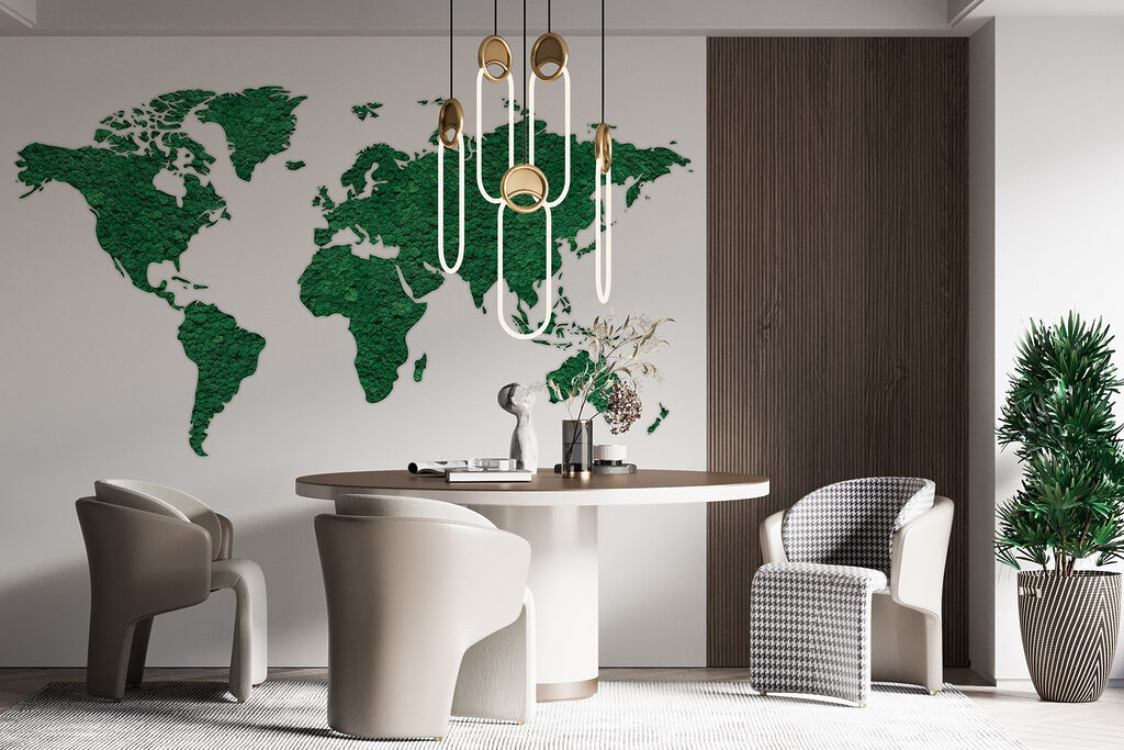Map of the world