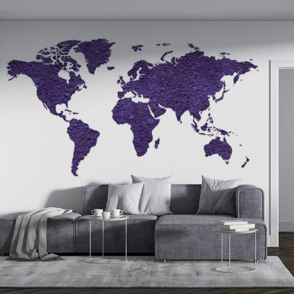 Map of the world Map of the world