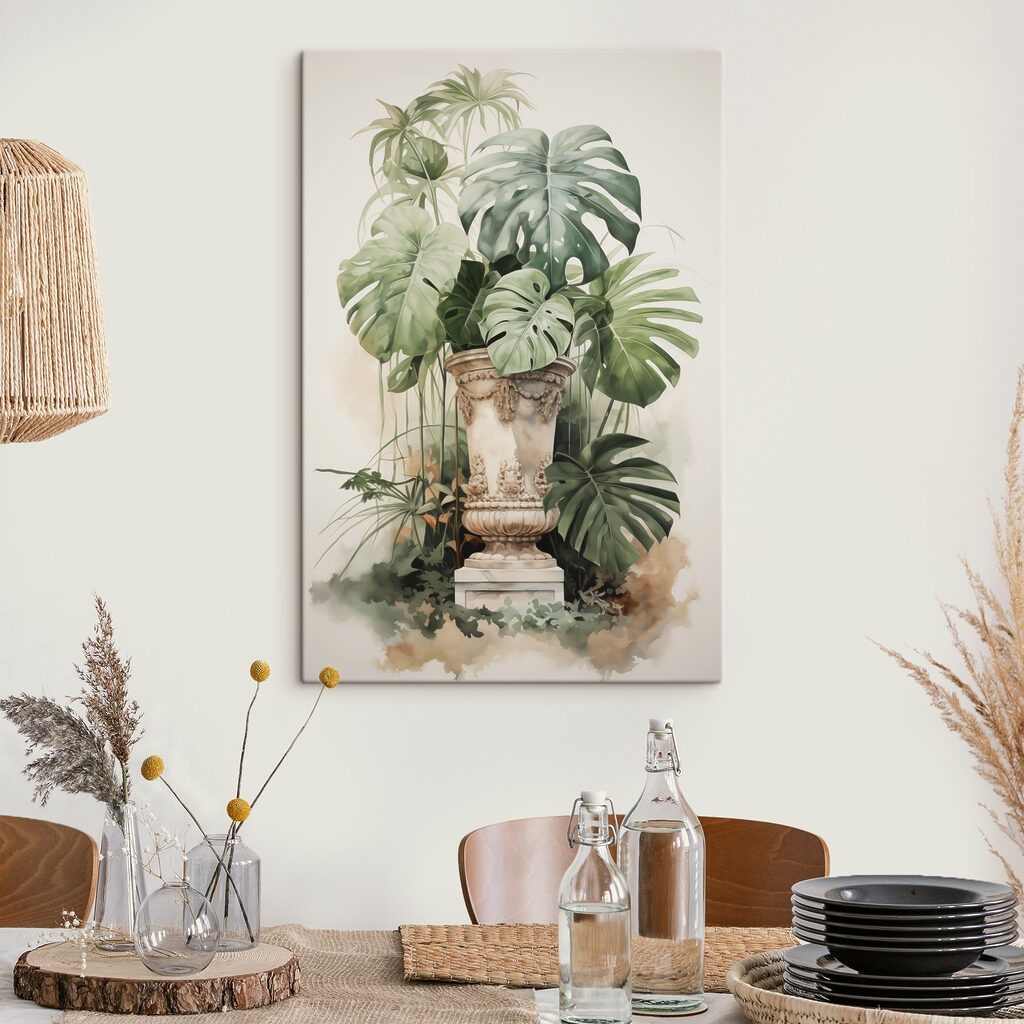 Plant in a vase