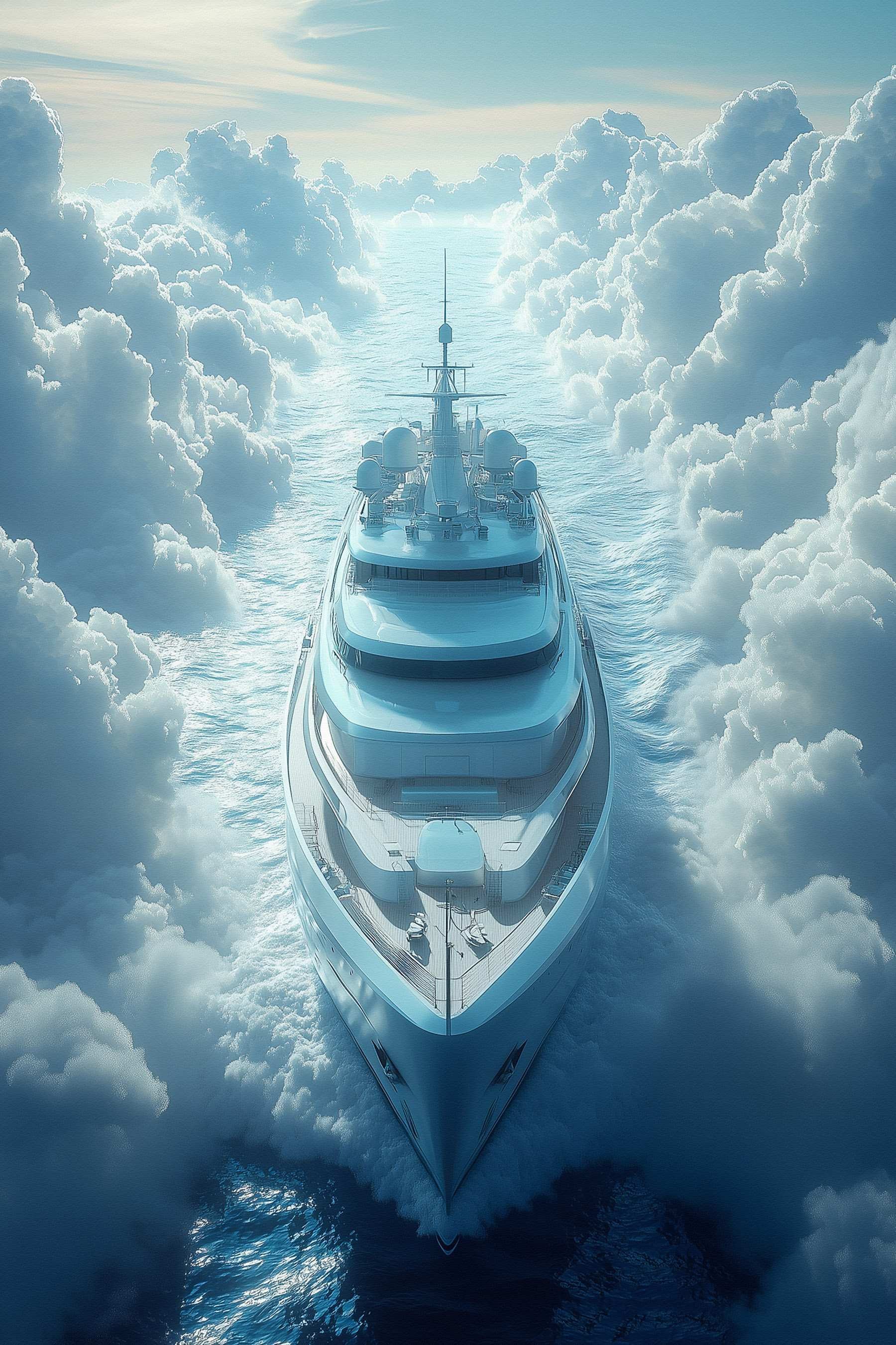 Ship in the clouds Ship in the clouds