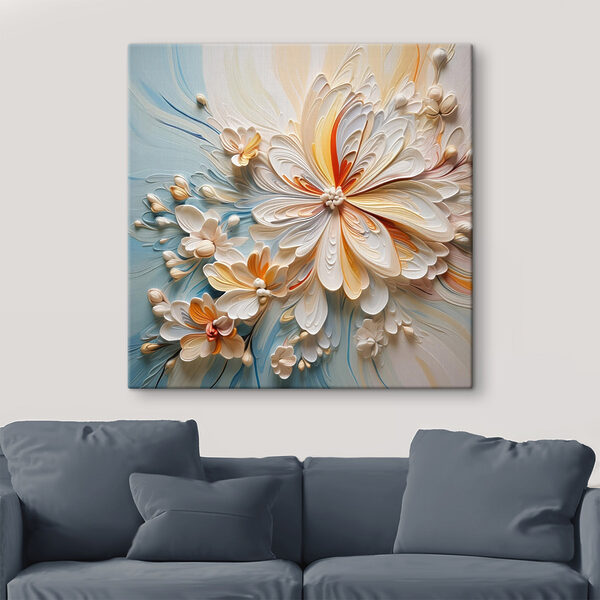 Delicate petals in soft hues
