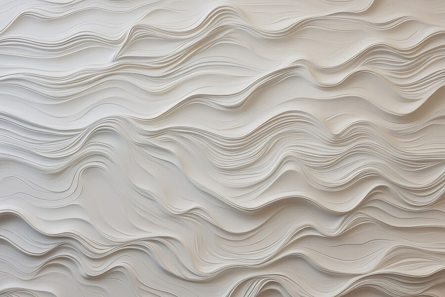 Papel blanco recortado de una pared Papel blanco recortado de una pared