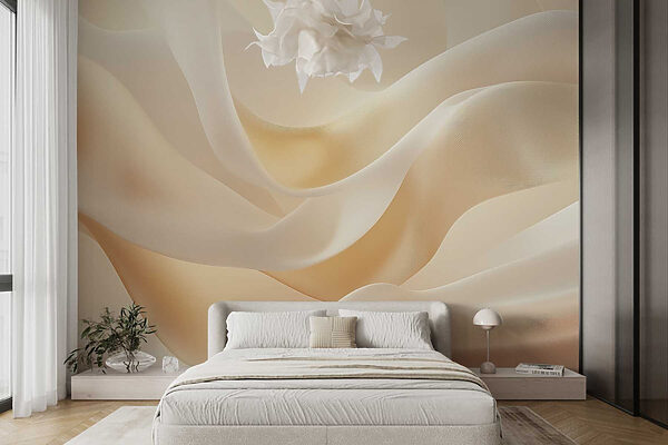 Suaves ondas de delicado diseño textil Suaves ondas de delicado diseño textil