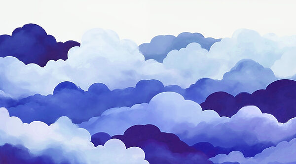 Grupo de nubes en el cielo Grupo de nubes en el cielo