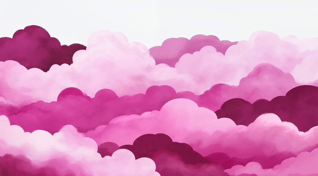 Nubes rosas en el cielo Nubes rosas en el cielo