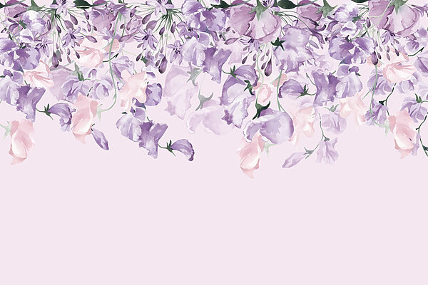 Delicate blooms cascading beautifully downward Delicate blooms cascading beautifully downward