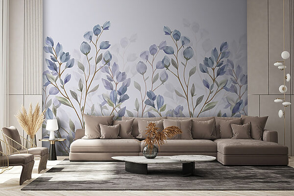 Delicado diseño floral en acuarela Delicado diseño floral en acuarela