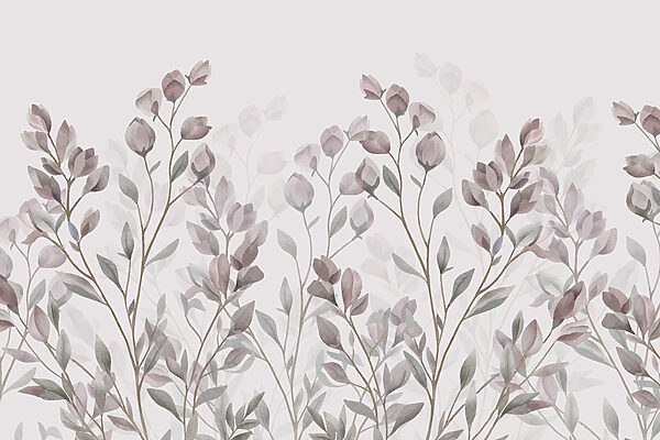 Subtle hues create a tranquil scene