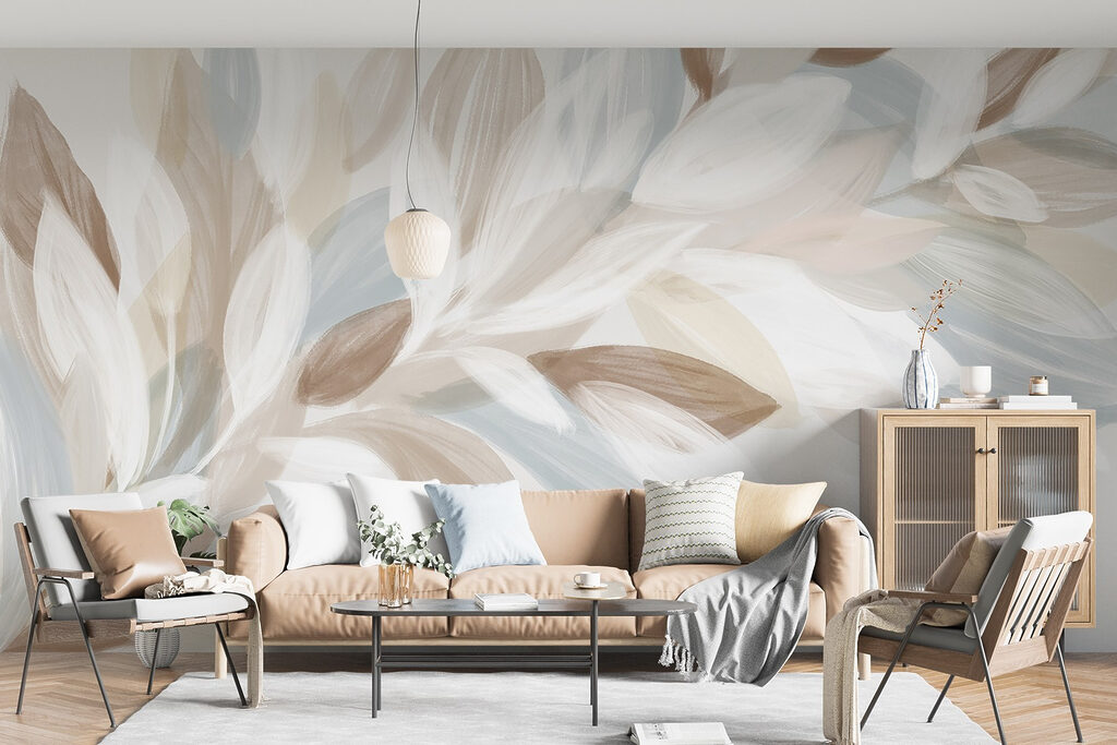 Soft tones and gentle brush strokes Soft tones and gentle brush strokes