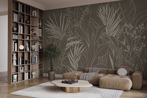 Dibujo de plantas y hojas Dibujo de plantas y hojas