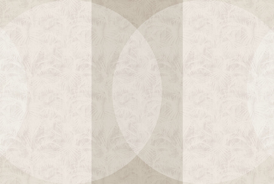 Fondo blanco y gris con un círculo blanco