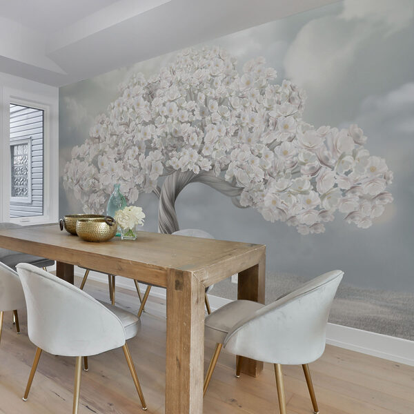 Árbol de flores blancas Árbol de flores blancas