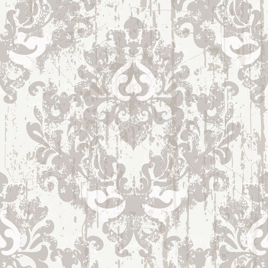 Papel pintado blanco y gris Papel pintado blanco y gris