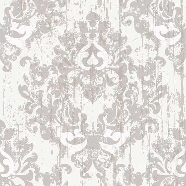 Papel pintado blanco y gris Papel pintado blanco y gris