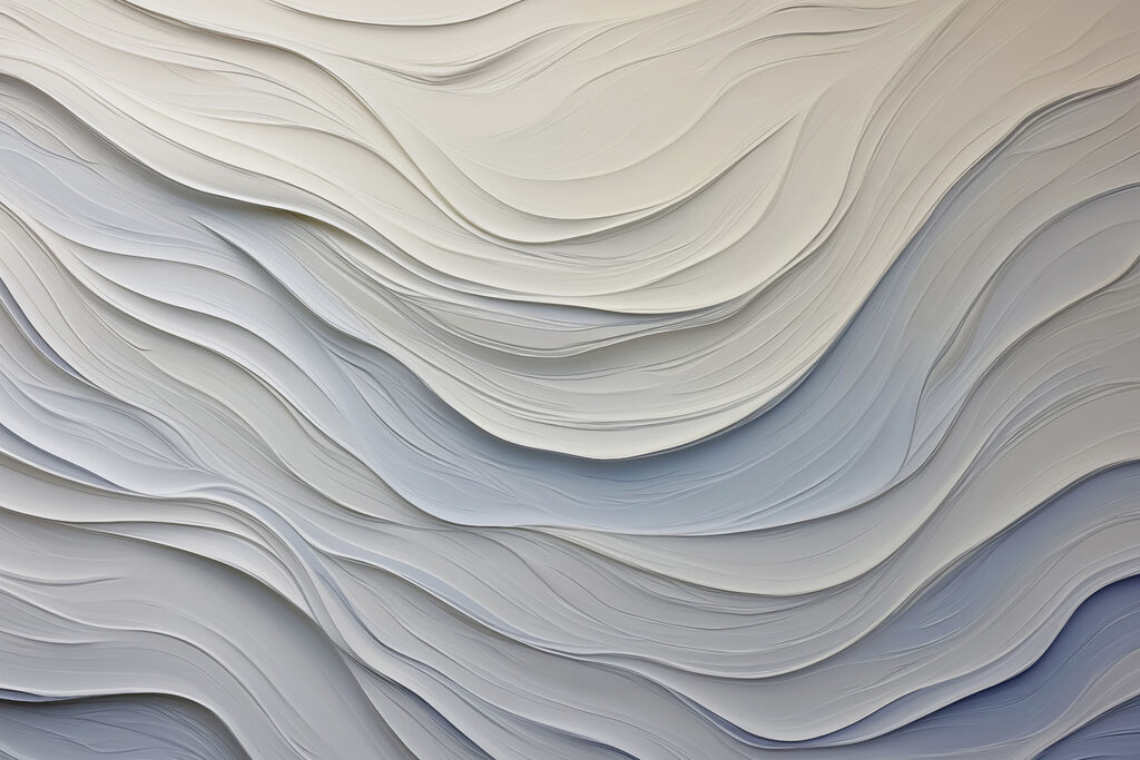 White and grey wavy background