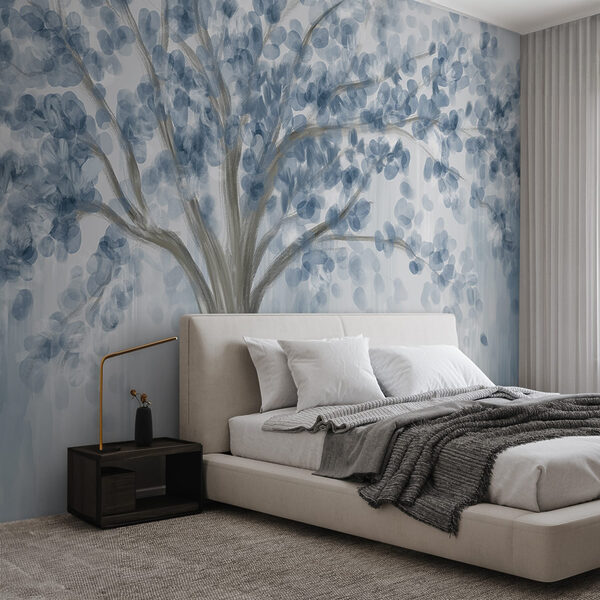 Árbol de hojas azules Árbol de hojas azules