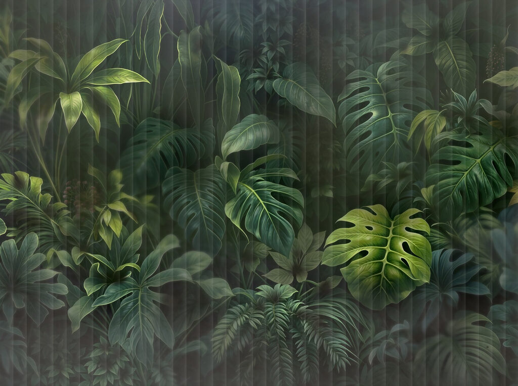 Group of green leaves