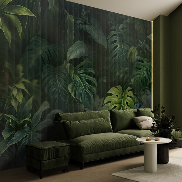 Fotomurales Fotomurales Grupo de hojas verdes (SKU: w08673)