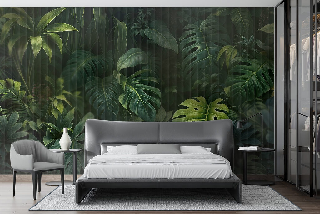 Group of green leaves