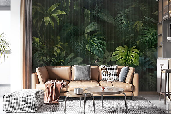 Group of green leaves