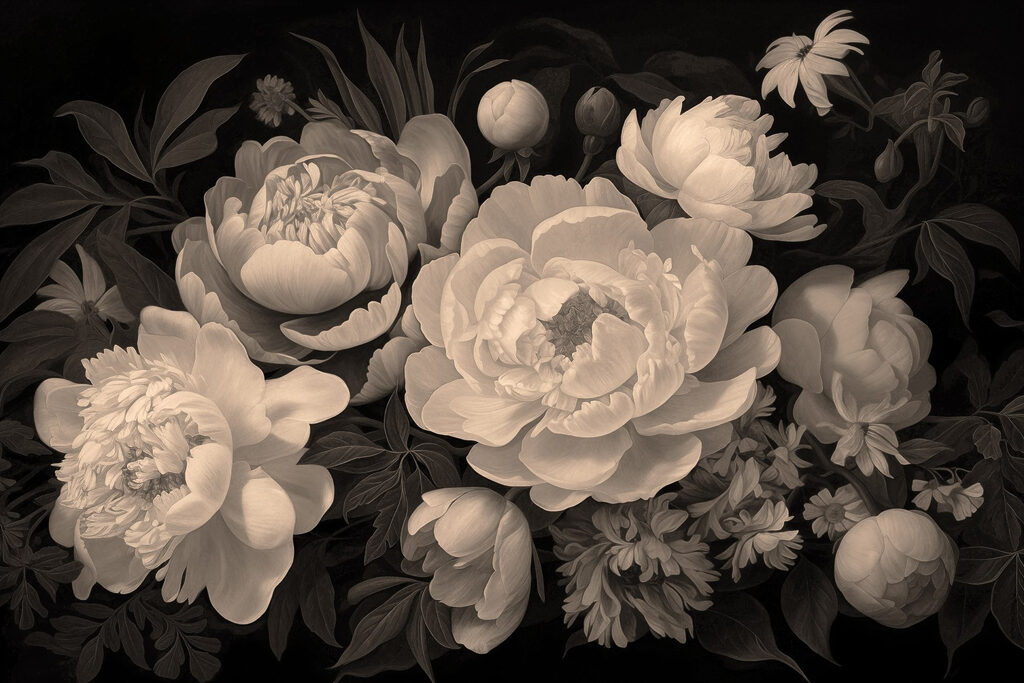 Grupo de flores blancas Grupo de flores blancas