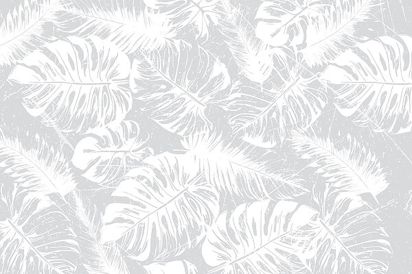 Hojas blancas sobre fondo gris Hojas blancas sobre fondo gris