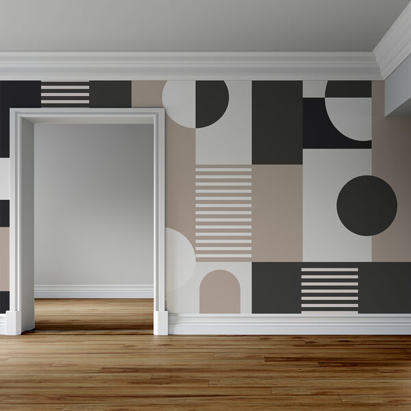 Fotomurales Fotomurales Patrón de formas geométricas (SKU: w02916v3)