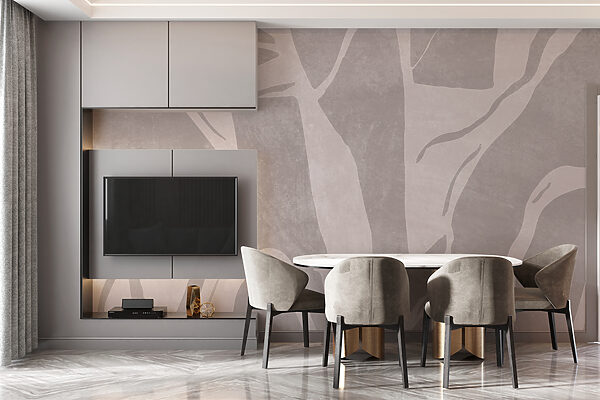Abstract patterns in muted tones