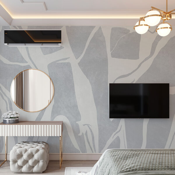 White and grey pattern