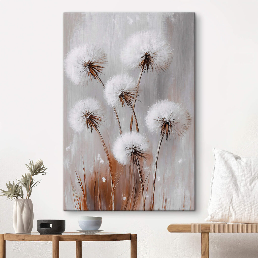 Group of white fluffy flowers Group of white fluffy flowers