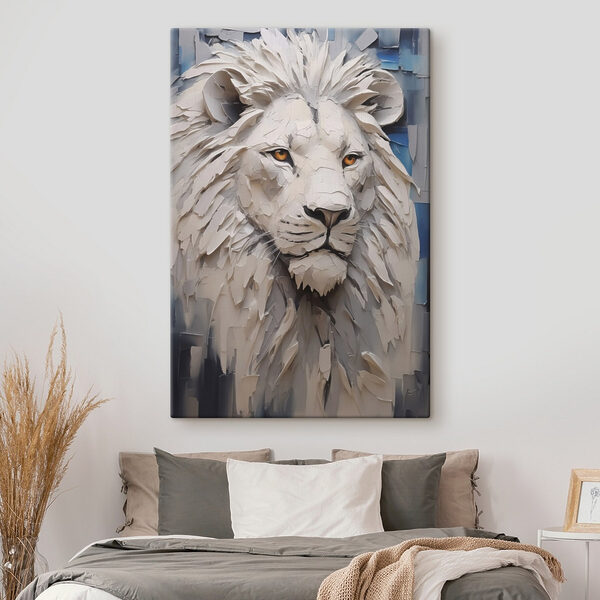 Lion with yellow eyes Lion with yellow eyes
