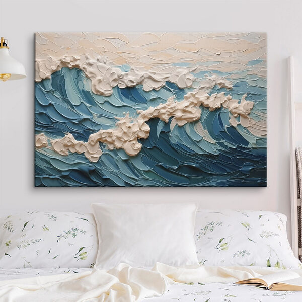 Cuadros Cuadro de olas y nubes (SKU: s42470) Cuadros Cuadros Cuadro de olas y nubes (SKU: s42470)