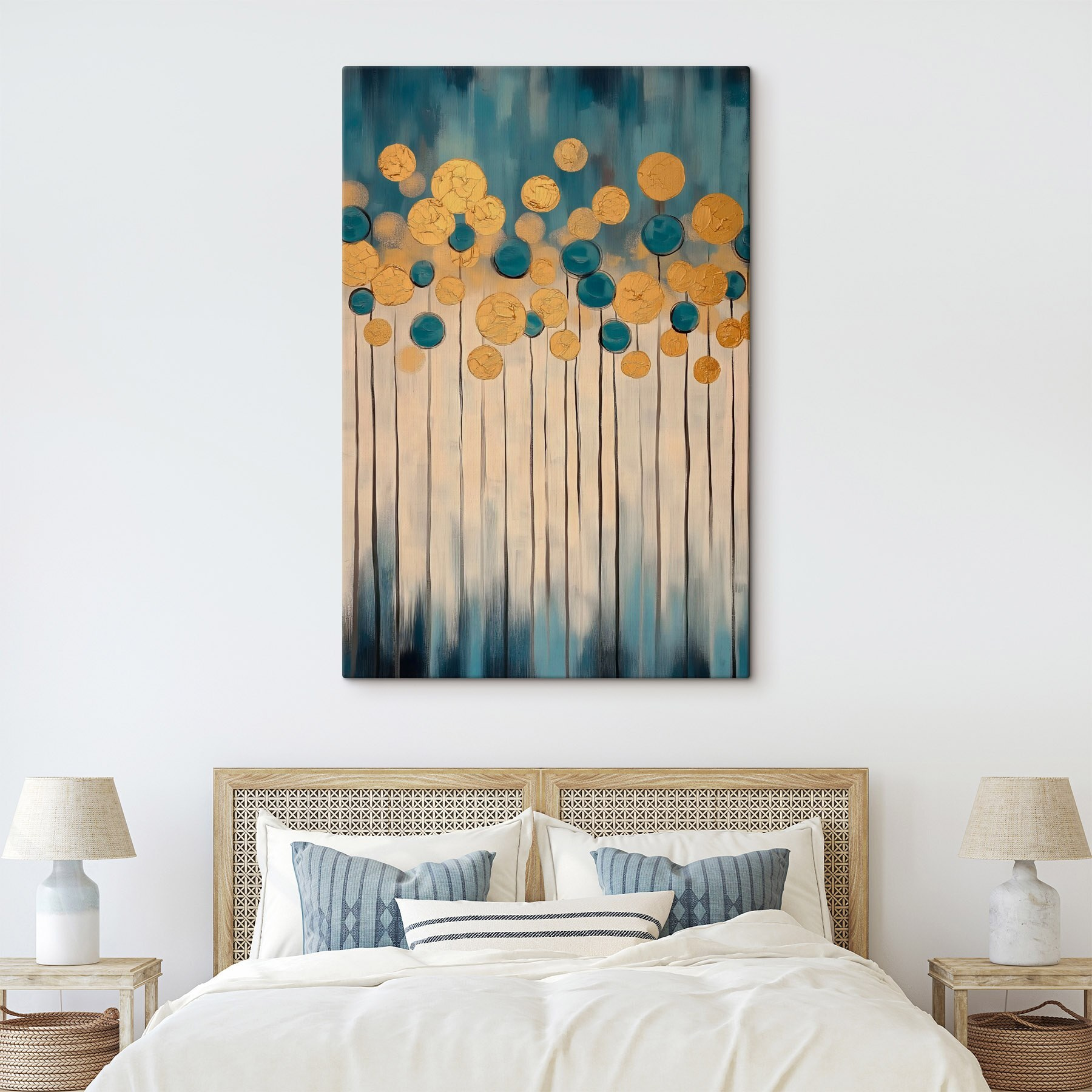 Vibrant circles in soothing colors Vibrant circles in soothing colors