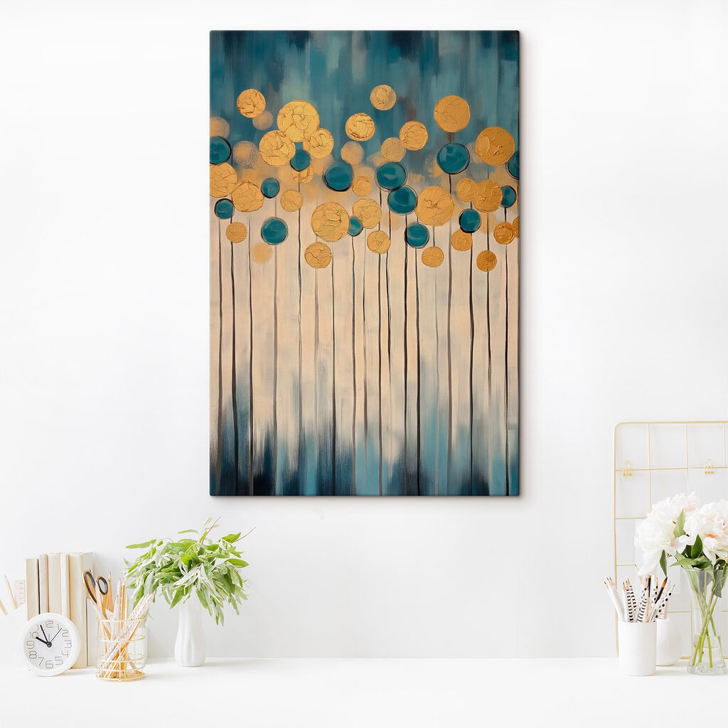 Vibrant circles in soothing colors Vibrant circles in soothing colors