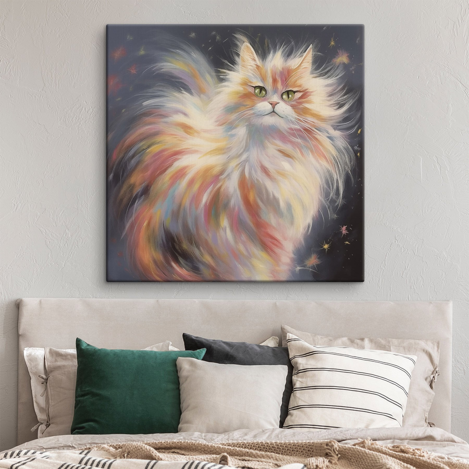 Cat with long hair