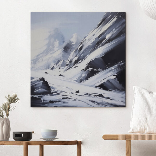Snowy mountain range Snowy mountain range