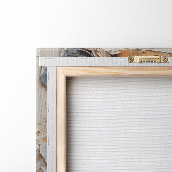 Tiger painted on a white surface