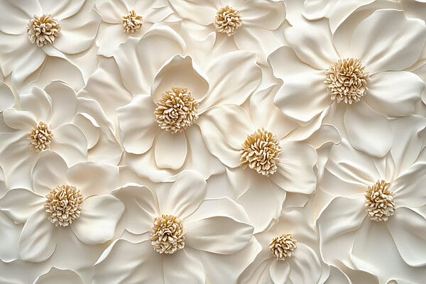 Grupo de flores blancas Grupo de flores blancas