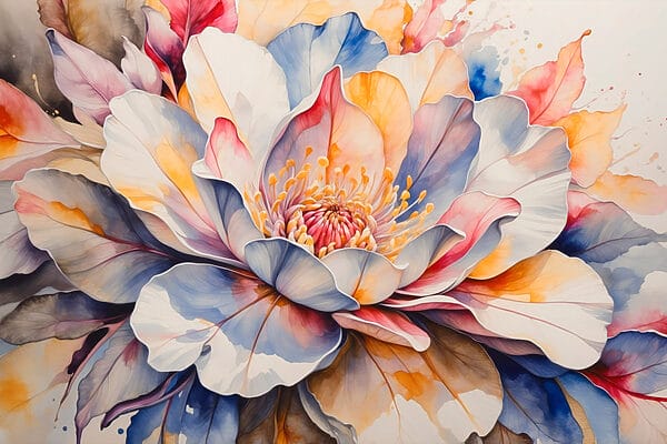 Painting of a flower