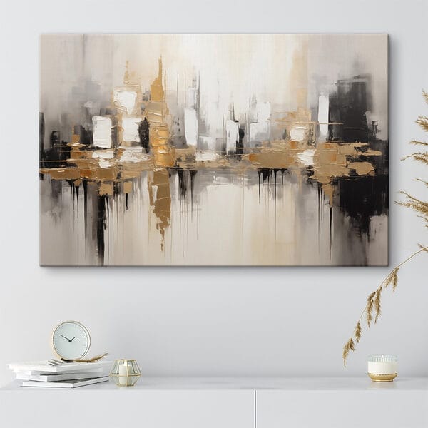 Painting of a city