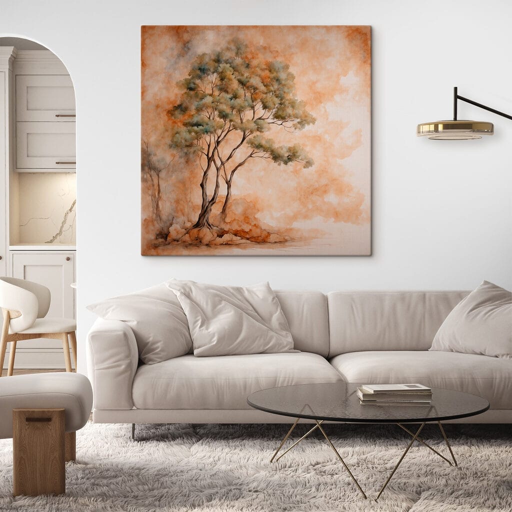 Painting of a tree