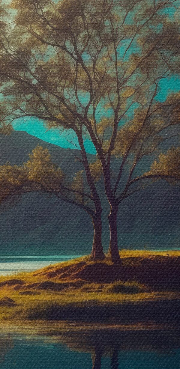 Tree on the water Tree on the water