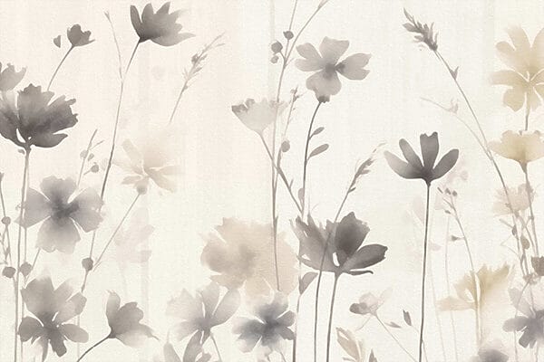 Delicate blossoms in soft hues