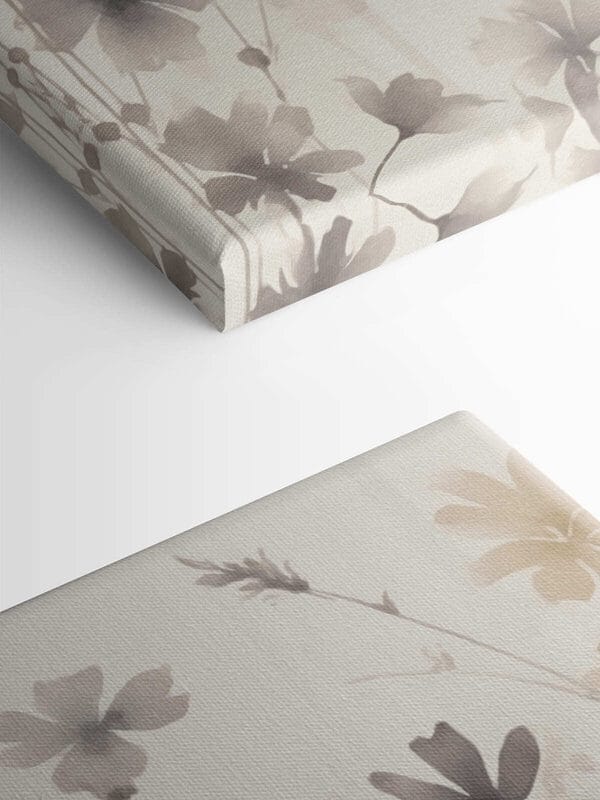 Delicate blossoms in soft hues