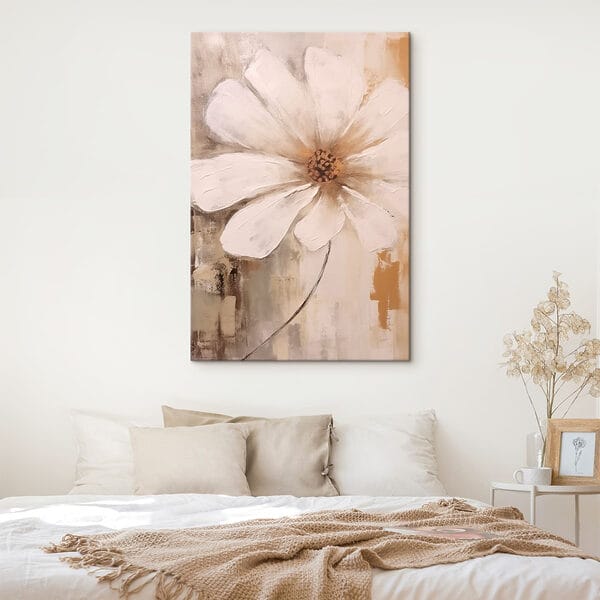 Cuadros Cuadro de una flor blanca (SKU: s42641) Cuadros Cuadros Cuadro de una flor blanca (SKU: s42641)