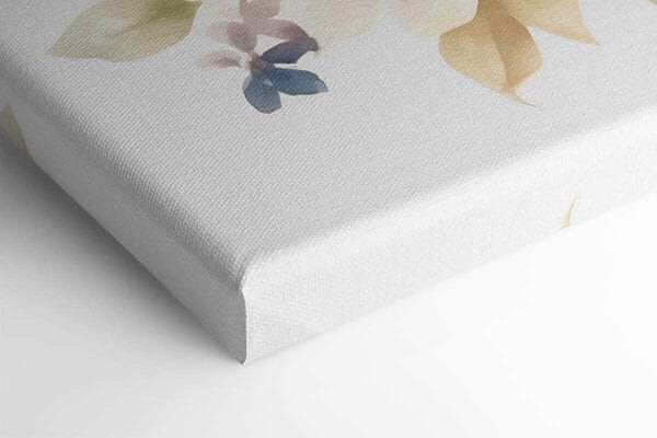 Painting of flowers on a white background Painting of flowers on a white background